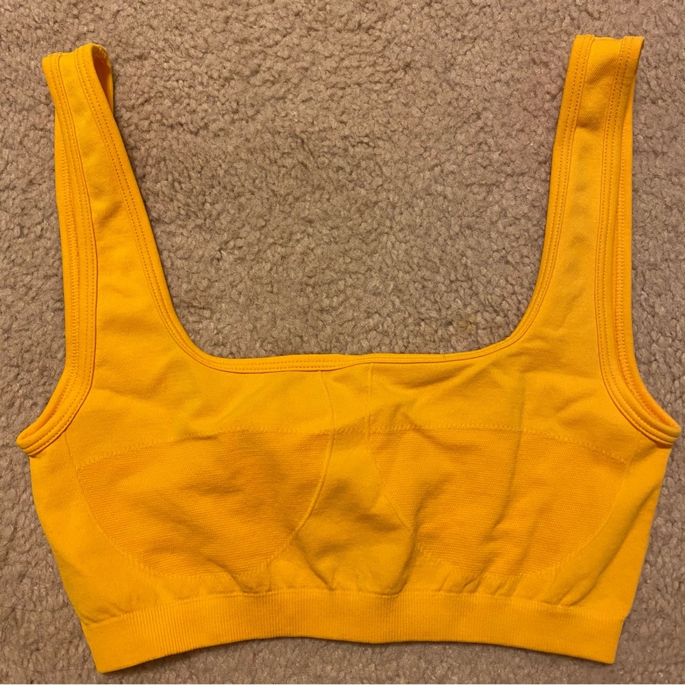 💛GOLDEN YELLOW ZARA BRALETTE / CROP TOP💛